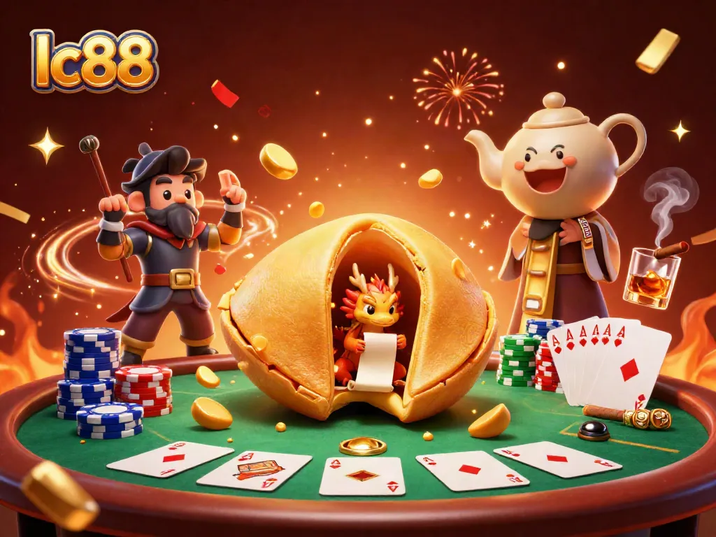 Enjoy thrilling lc88 casino action with vibrant characters in a festive 3D illustration.